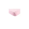 Lençol de berço de algodão orgânico Hudson Baby, rosa