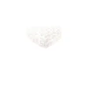 Lençol de berço de algodão orgânico Hudson Baby, flor