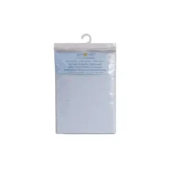 Lençol de berço de bebê azul claro Piccolo Bambino