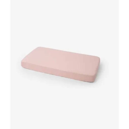 Lençol de berço de musselina de algodão unicórnio - pétala de rosa