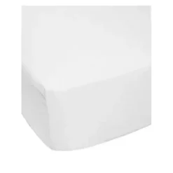 Lençol de Berço Noomie - Branco Sólido