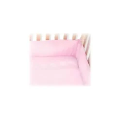 Lençol de berço Percal American Baby Company Rosa