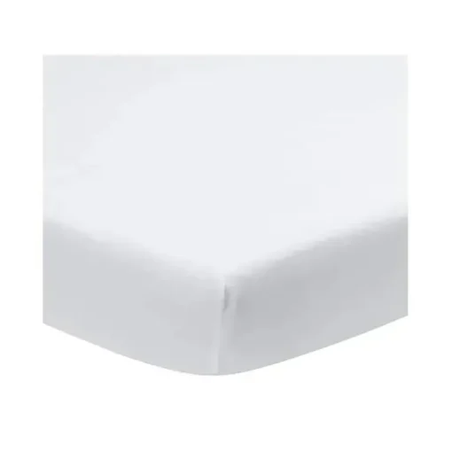 Lençol para berço de cordeiros e hera branco