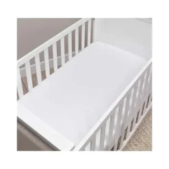 Lençol para berço de cordeiros e hera branco