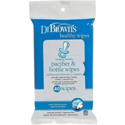 Lenços para mamadeira e chupeta Dr. Brown's, pacote de 40