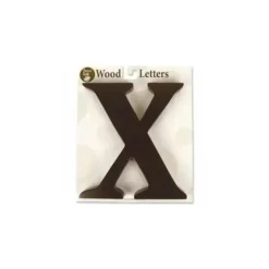 Letra 'X' do Trend Lab - Marrom