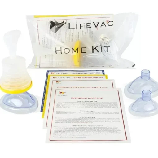 LifeVac - Home Kit, Portable Choking Rescue Device, Kid & Adult Masks