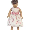 Lito - Vestido boneca de algodão com estampa floral