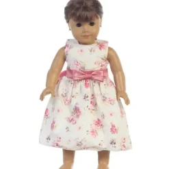 Lito - Vestido boneca de algodão com estampa floral