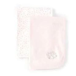 Little Me - 2 unidades de coelhinhos engraçados para meninas recebendo cobertores