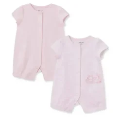 Little Me - 2 unidades de macacões coelhinhos para meninas