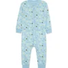 Little Me - Baby Boy Daisy Zip Front Pajama