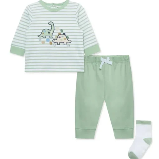 Little Me - Baby Boy Dino Jogger Set