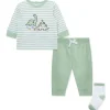 Little Me - Baby Boy Dino Jogger Set