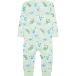 Little Me - Baby Boy Dragon Zip Front Pajama