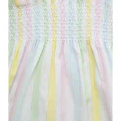 Little Me - Baby Girl Candy Stripe Bubble, Multicolor