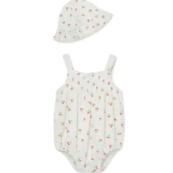 Little Me - Baby Girl Cherries Bubble Hat