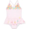 Little Me - Baby Girl 3D Multi 1-Piece Swimsuit