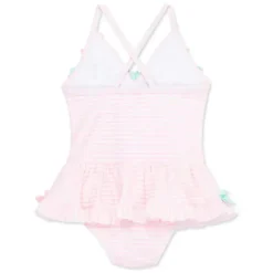 Little Me - Baby Girl 3D Multi 1-Piece Swimsuit