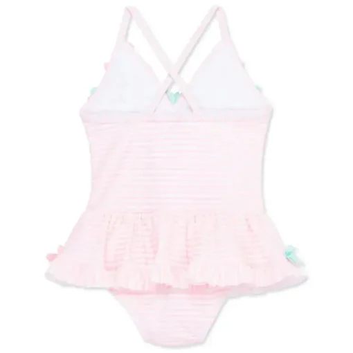Little Me - Baby Girl 3D Multi 1-Piece Swimsuit