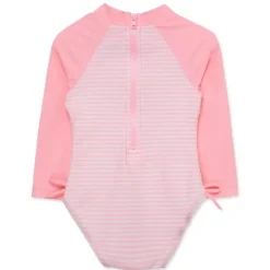 Little Me - Baby Girl Fish 1-Piece Rashguard Swimsuit