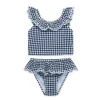 Little Me - Baby Girl Gingham 2-Piece Swimsuit