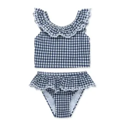 Little Me - Baby Girl Gingham 2-Piece Swimsuit