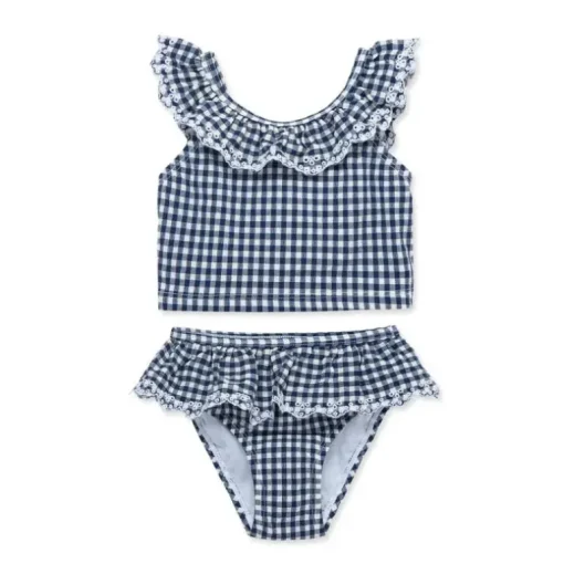 Little Me - Baby Girl Gingham 2-Piece Swimsuit