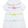 Little Me - Baby Girl Multicolor Swim Coverup, White