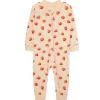 Little Me - Baby Girl Strawberry Zip Front, Pink