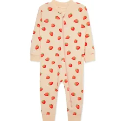 Little Me - Baby Girl Strawberry Zip Front, Pink
