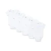 Little Me - Bodysuits 5 Pk manga curta, branco
