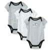 Little Me - Bodysuits Dálmata 3Pk, Cinza, 9M