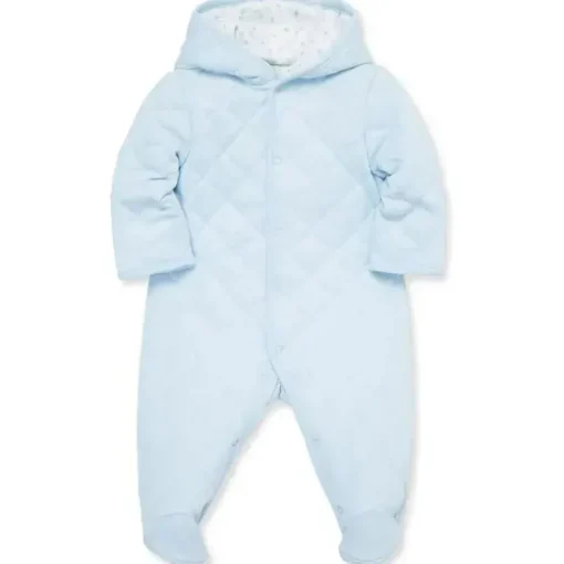 Little Me - Carrinho de bebê acolchoado azul Wonder Boy