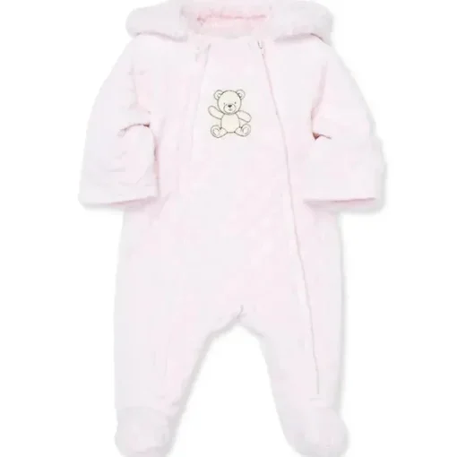 Little Me - carrinho de bebê urso rosa, rosa