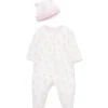 Little Me - Chapéu Joyful Bear Footie, Rosa