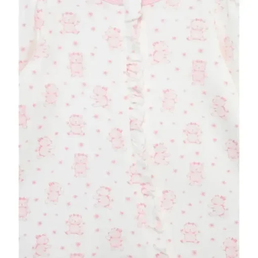 Little Me - Chapéu Joyful Bear Footie, Rosa