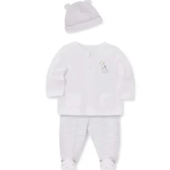 Little Me - Conjunto Cardigã Cachorrinho Fofo, 3M