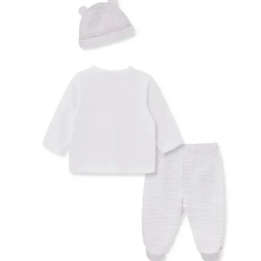 Little Me - Conjunto Cardigã Cachorrinho Fofo, 3M