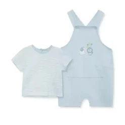 Little Me - Conjunto de bermuda Safari para meninos
