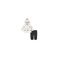 Little Me - Conjunto de Cardigan com Capuz Estrela