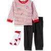 Little Me - Conjunto de corrida para filhotes, Heather Gray