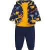 Little Me - conjunto de sherpa infantil 3Pk Baby Boy Woodland