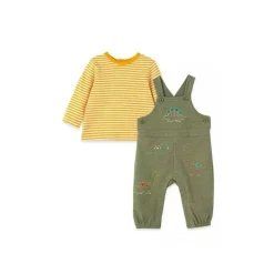 Little Me - Conjunto Dino, Olive