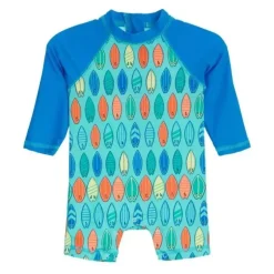 Little Me - Fato Rashguard de Manga Longa para Baby Boy Surf