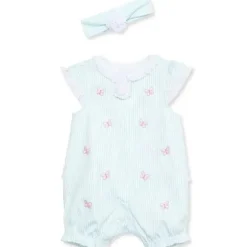 Little Me - Macacão e tiara borboleta para bebê menina