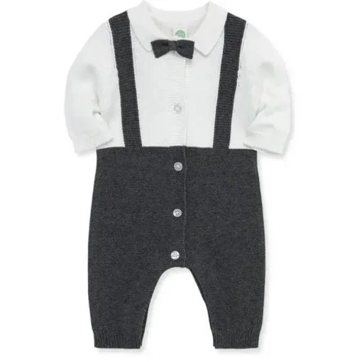 Little Me - macacão elegante, cinza