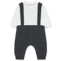 Little Me - Macacão Elegante, Cinza 9M