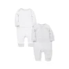Little Me - Macacão Girafa 2 Pack, Cinza