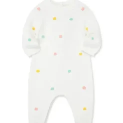Little Me - Macacão Pastel Dots, Marfim